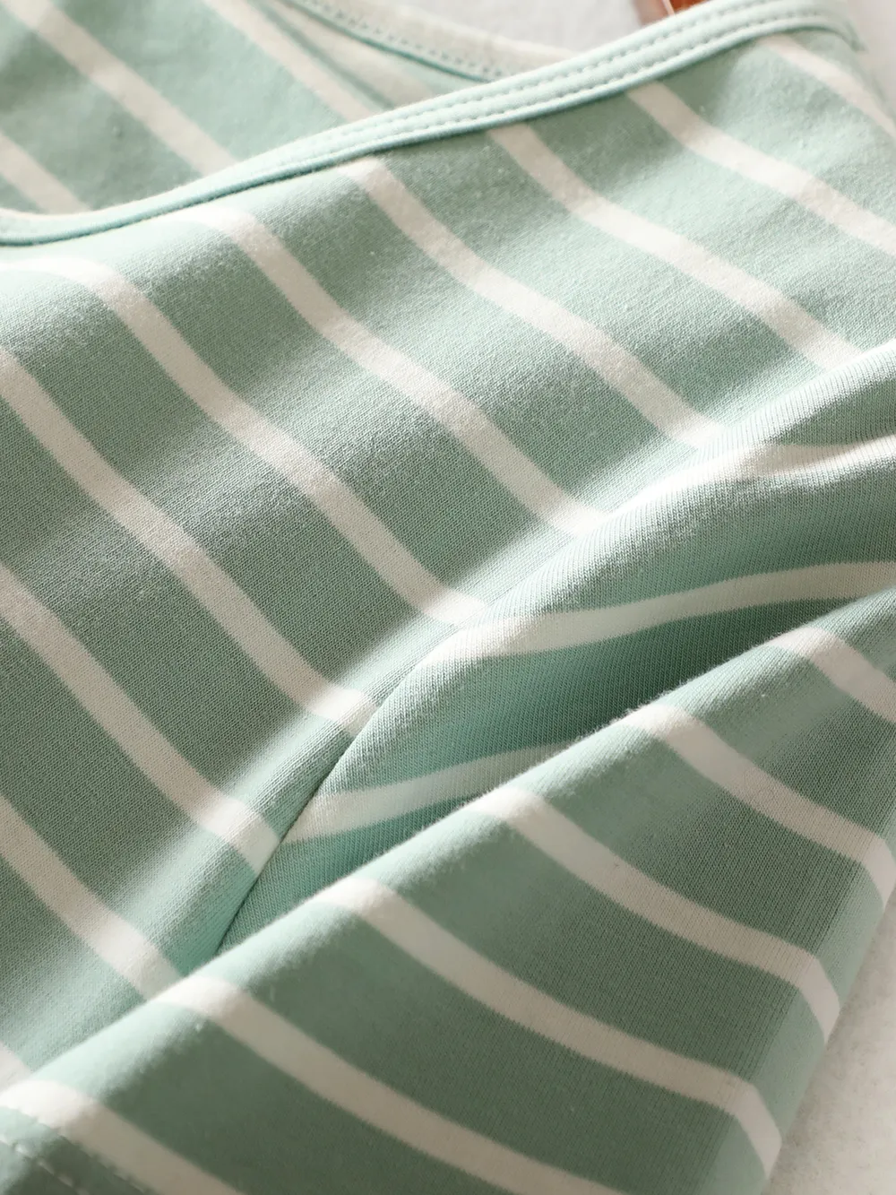Striped Round Neck Short Sleeve Dress, image 13