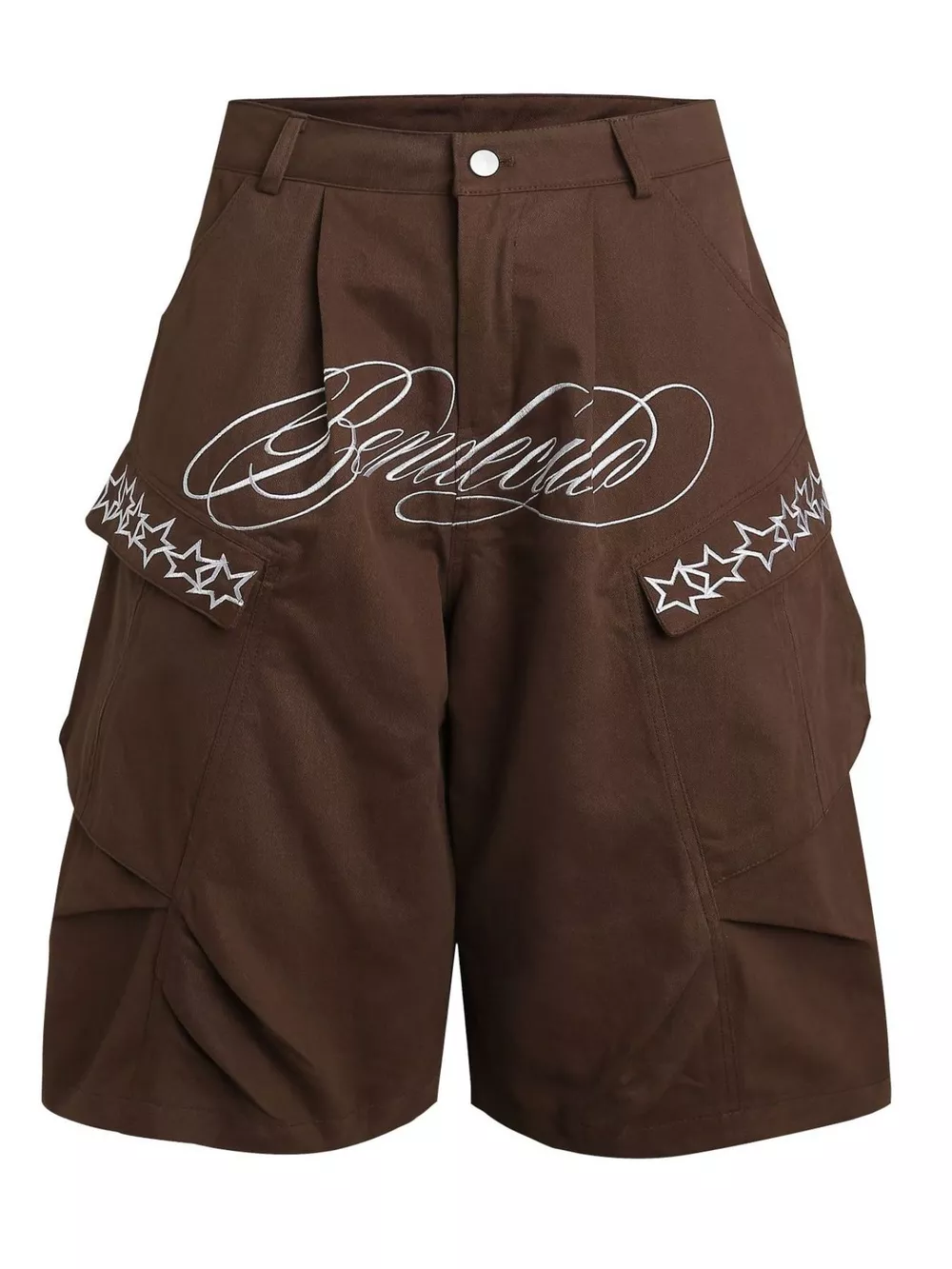 Men's Embroidered Cargo Capris, image 8