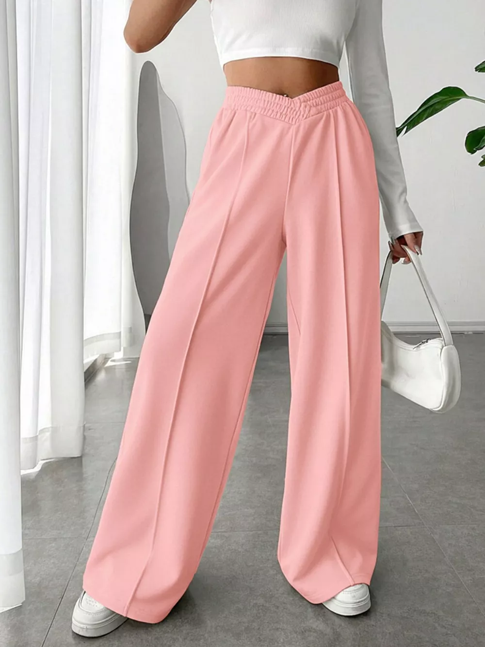 Wide Leg High Waist Pants, image 18