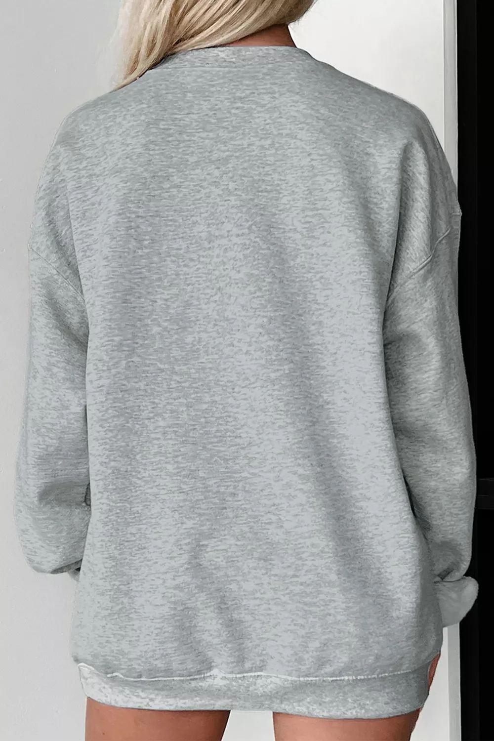 PUMPKIN SEASON Oversized Pullover Sweatshirt, image 5