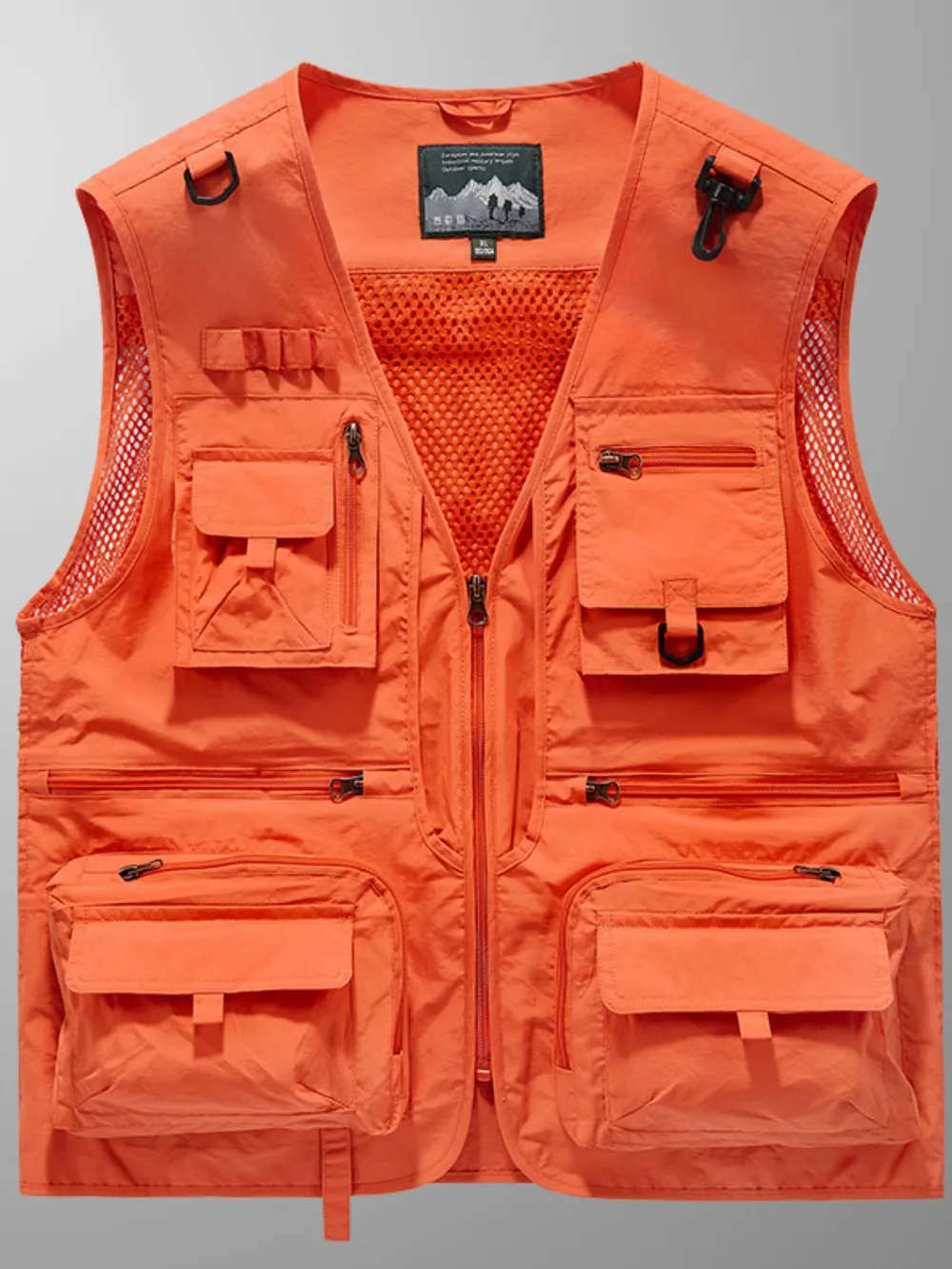 Men's Full Size Zip Up Vest Plus Size, image 6