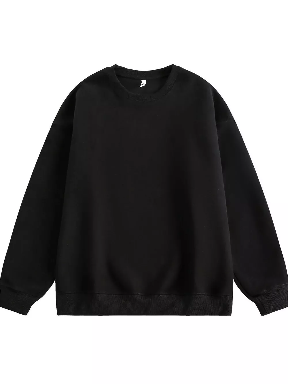 Men's Plus Size Crew Neck Long Sleeve Sweatshirt, image 4