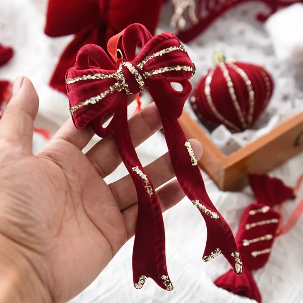 Christmas Velvet Hanging Ornament, image 6