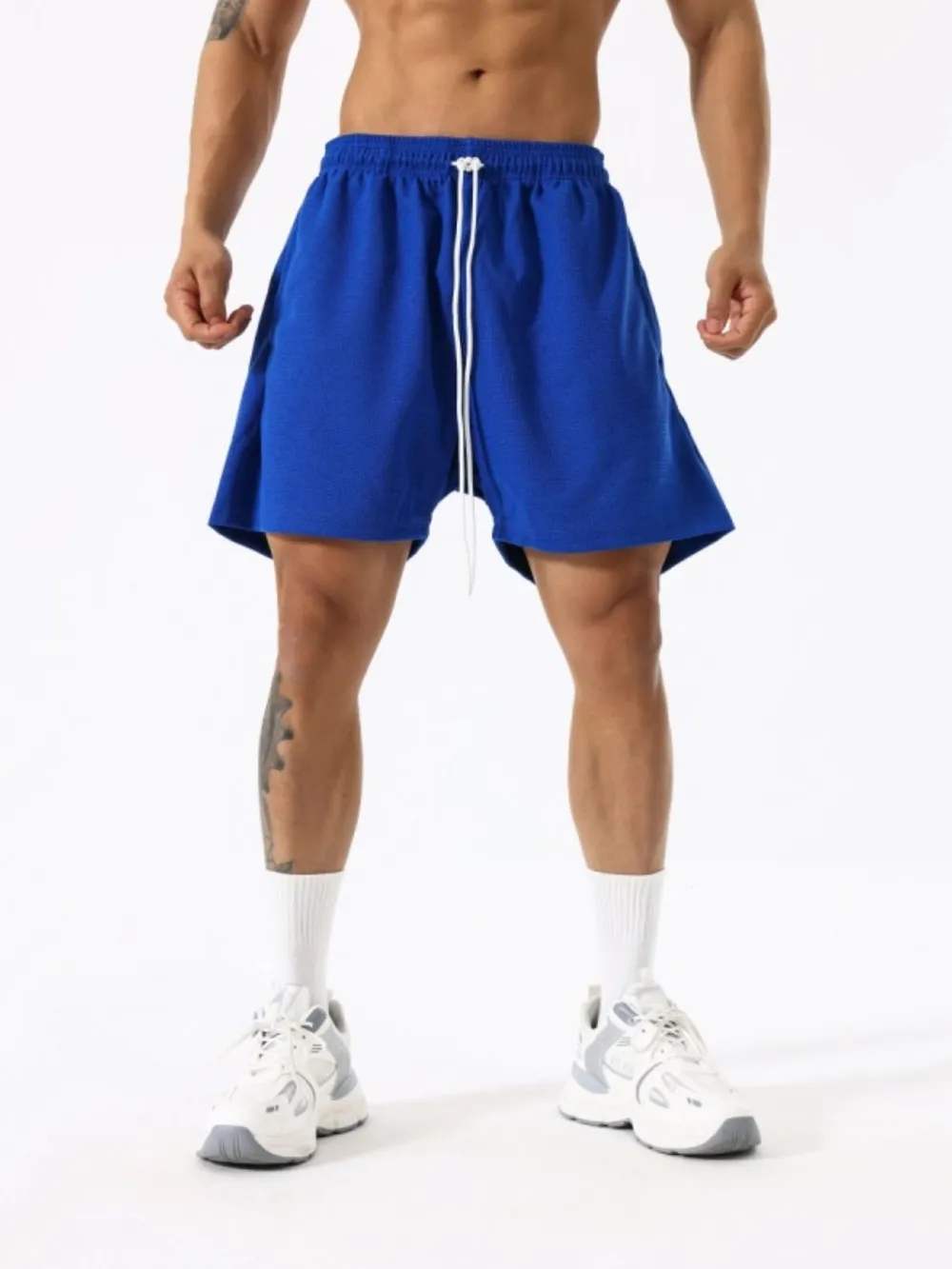 Men's Plus Size Drawstring Active Shorts, image 7