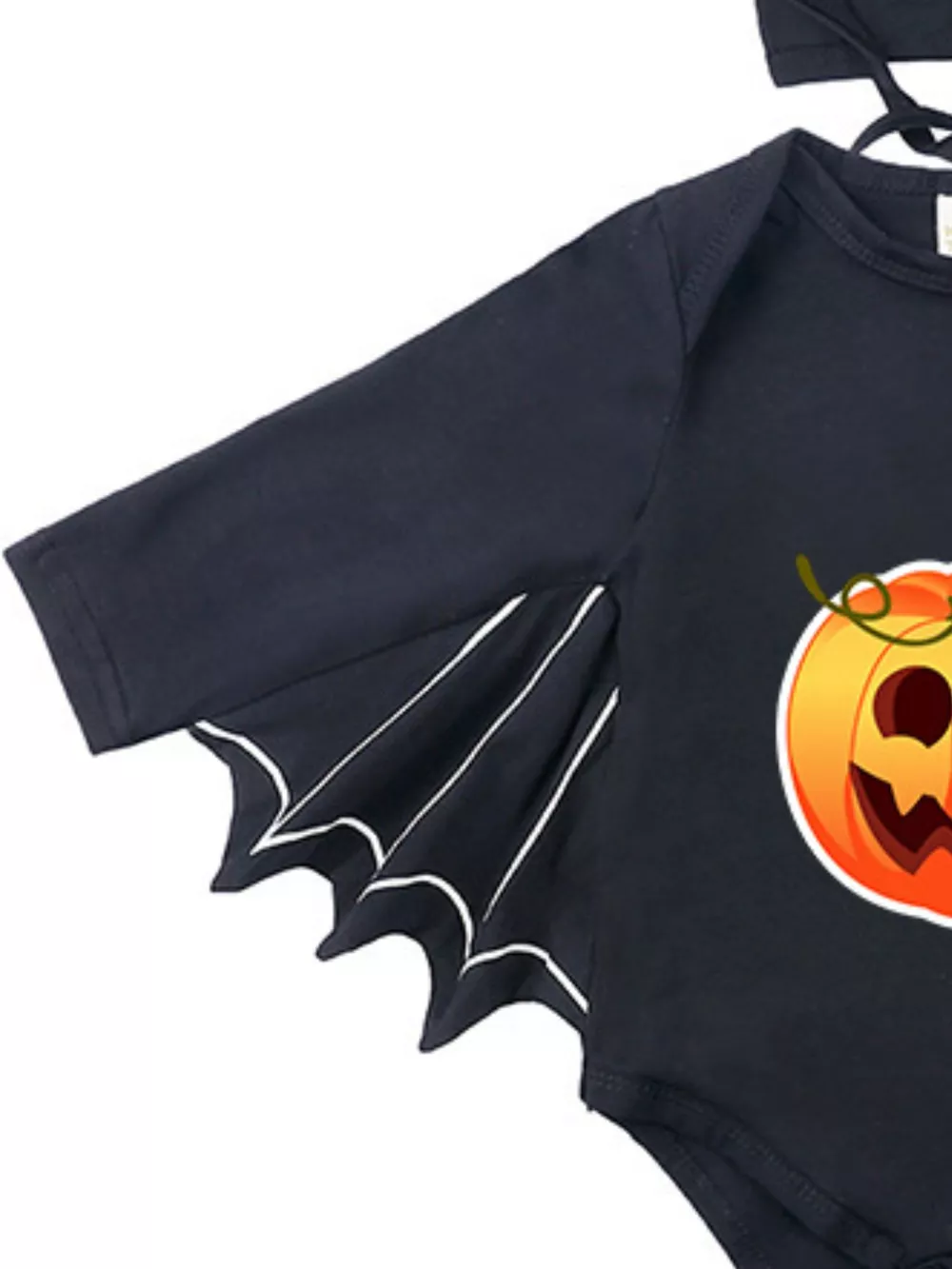 Children's Halloween Bat Bodysuit & Hat Costume Set, image 29