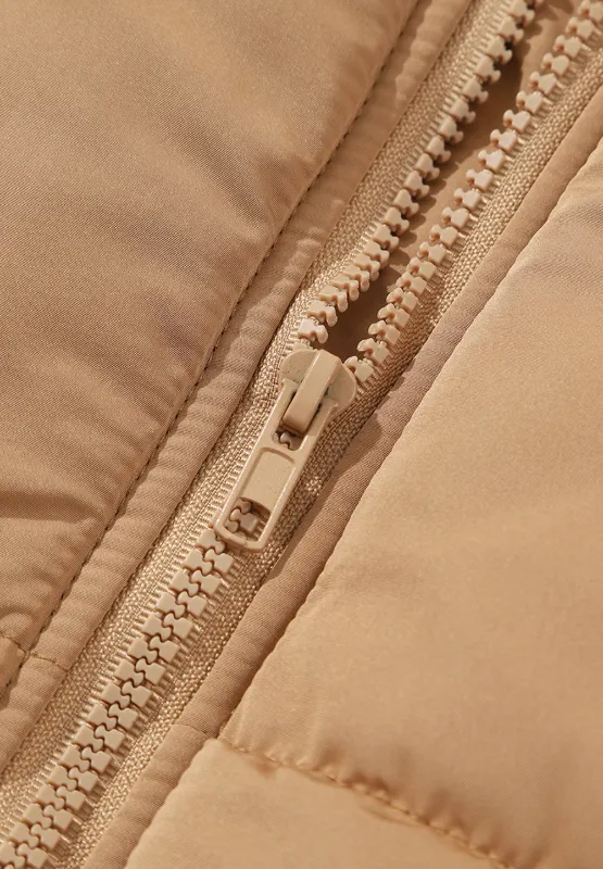 Zip Up Vest Coat with Pockets, image 7