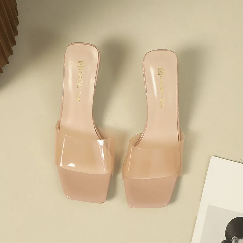 Open Toe Block Heels Sandals, image 6