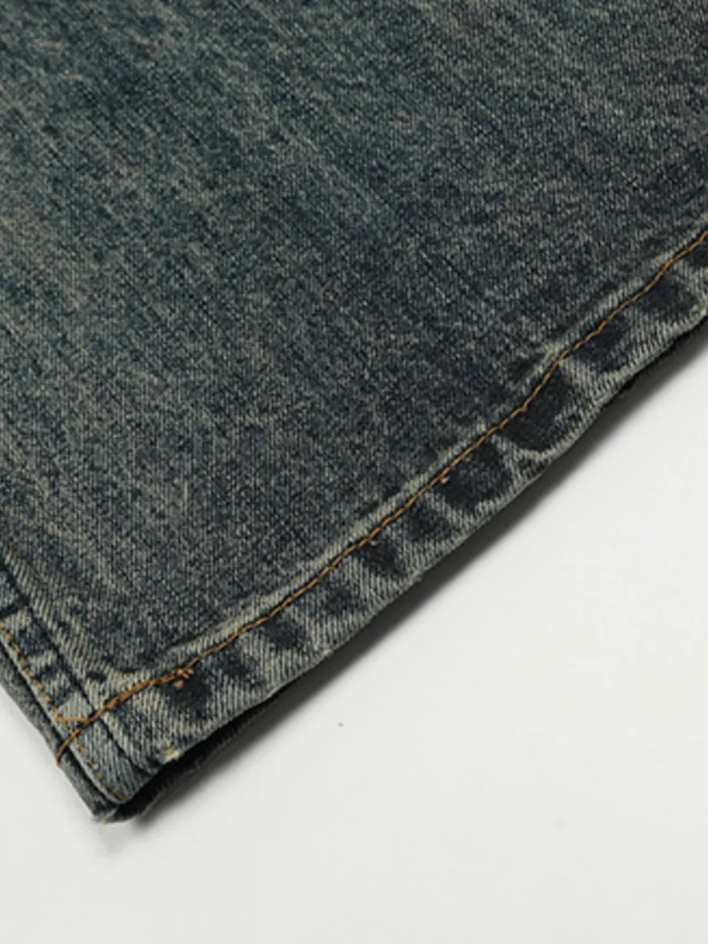 Men's Wash Straight Leg Jeans, image 6