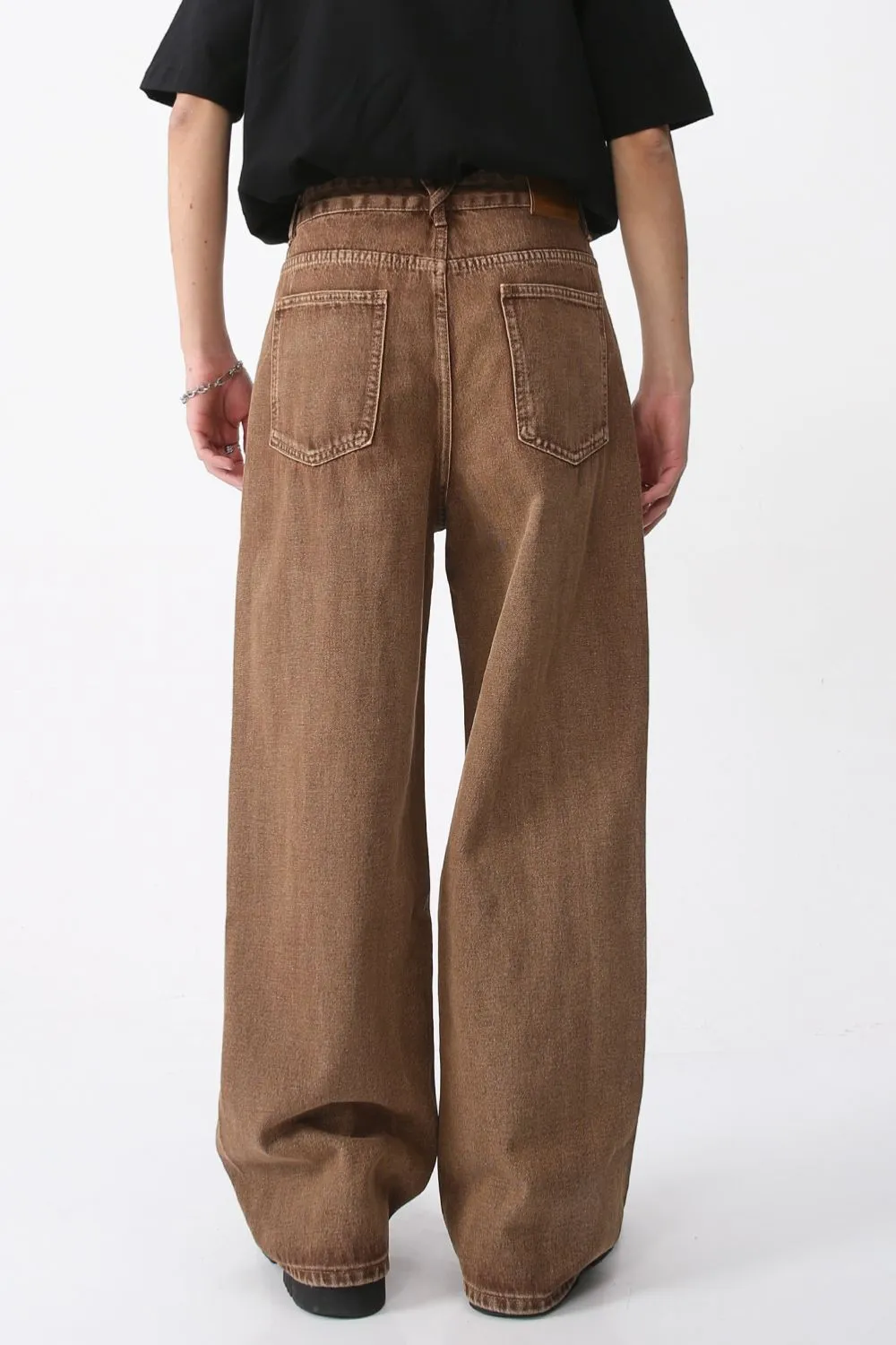 Wide Leg Jeans with Pockets, image 5