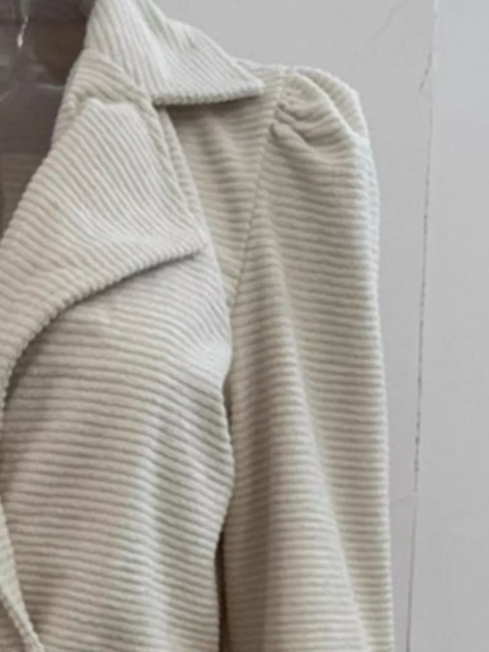Texture Knit Double-Breasted Blazer, image 6