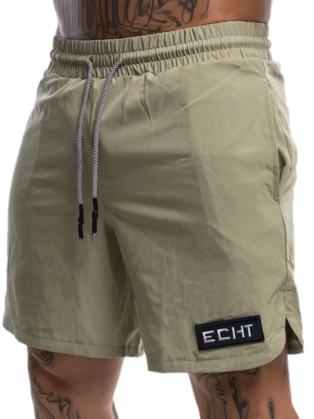 Men's Plus Size Drawstring Shorts with Pockets, image 2
