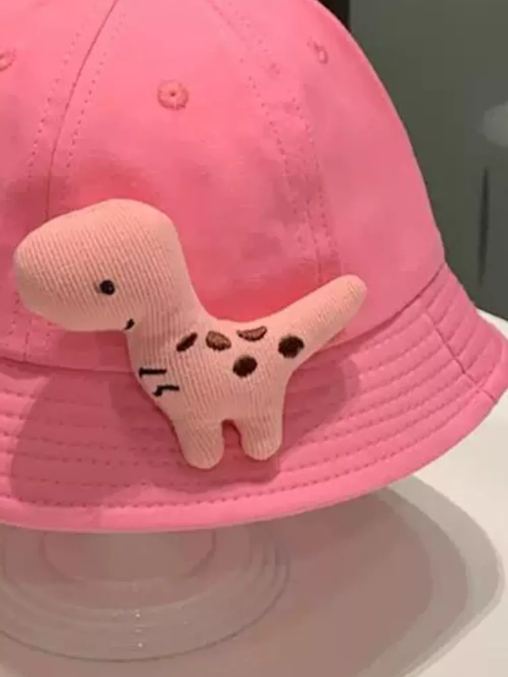 Children's Dinosaur & Sprout Decor Bucket Hat, image 9