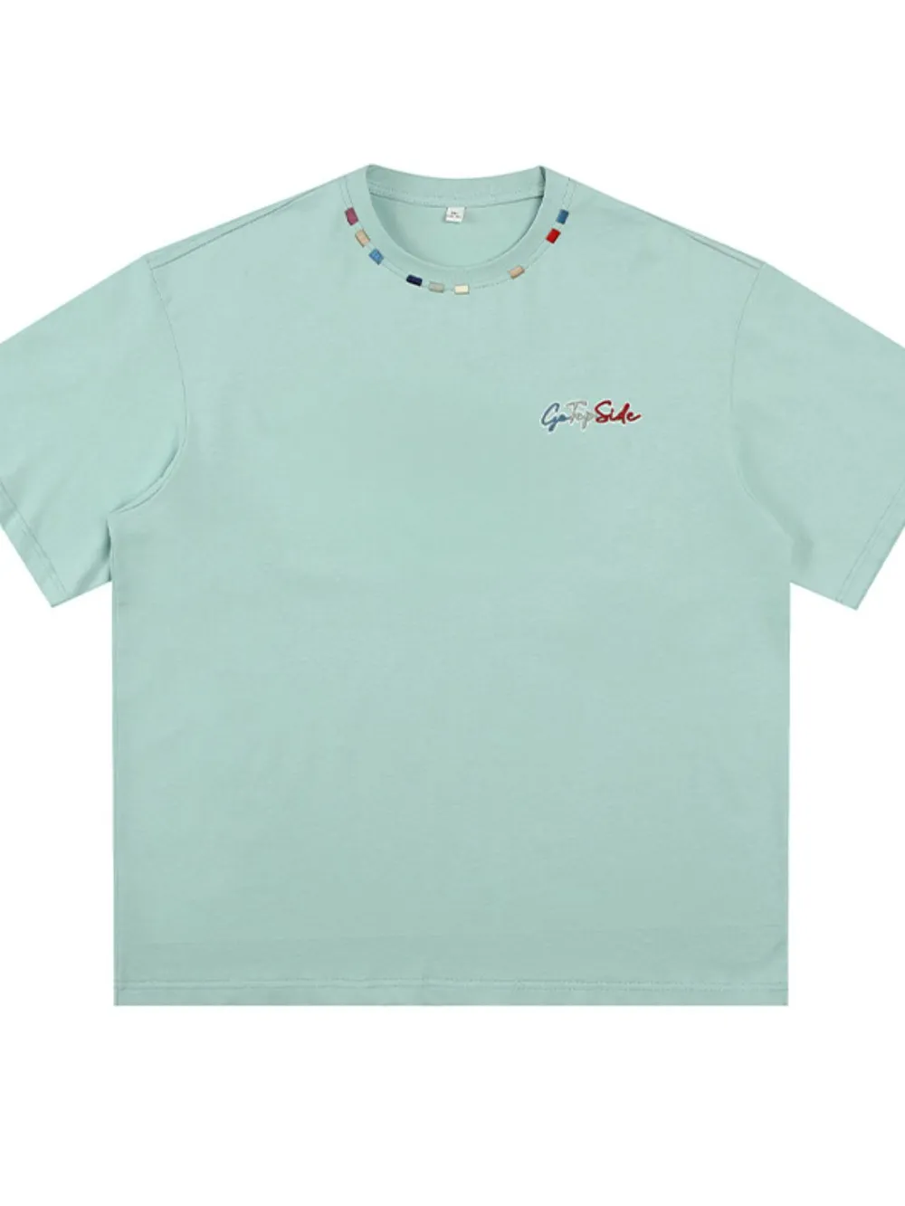 Men's Plus Size Round Neck Half Sleeve T-Shirt, image 6