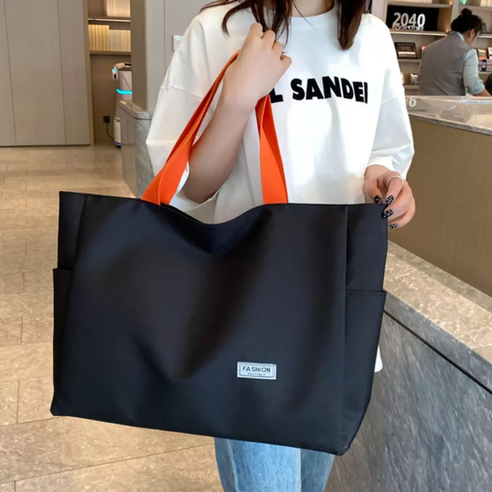 Large Capacity Canvas Shoulder Bag, image 3