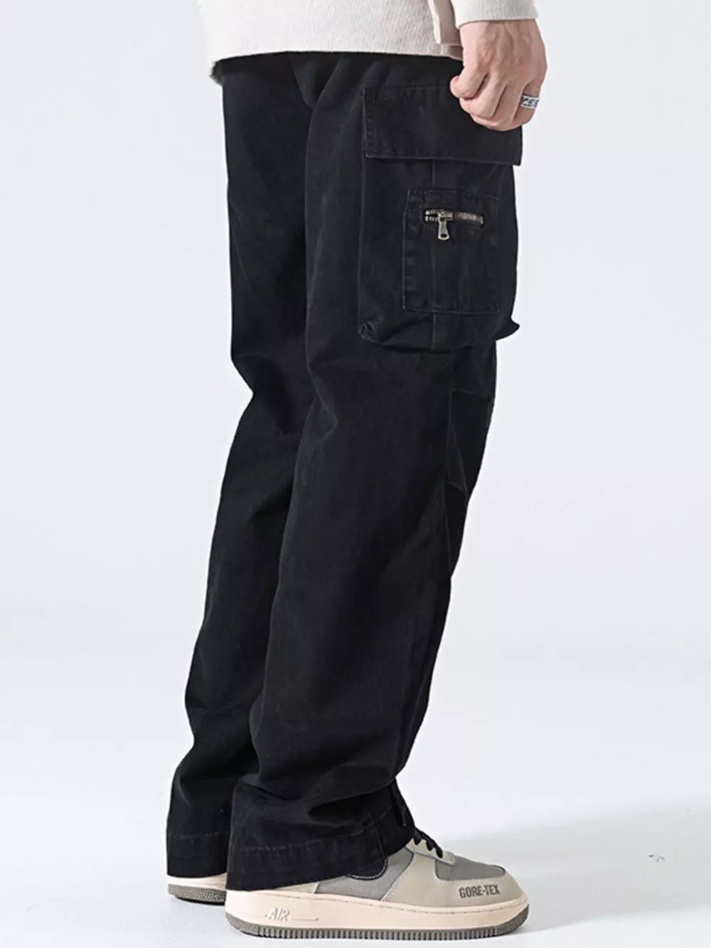 Men's Loose Fit Cargo Pants, image 5