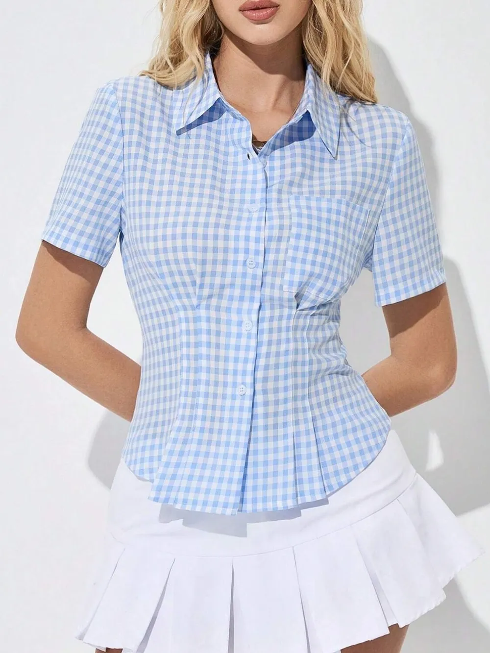 Button Down Short Sleeve Shirt, image 15