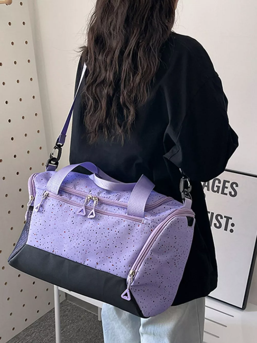 Color Block Travel Bag, image 4