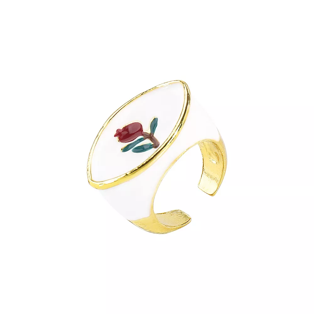 18K Gold-Plated Open Ring