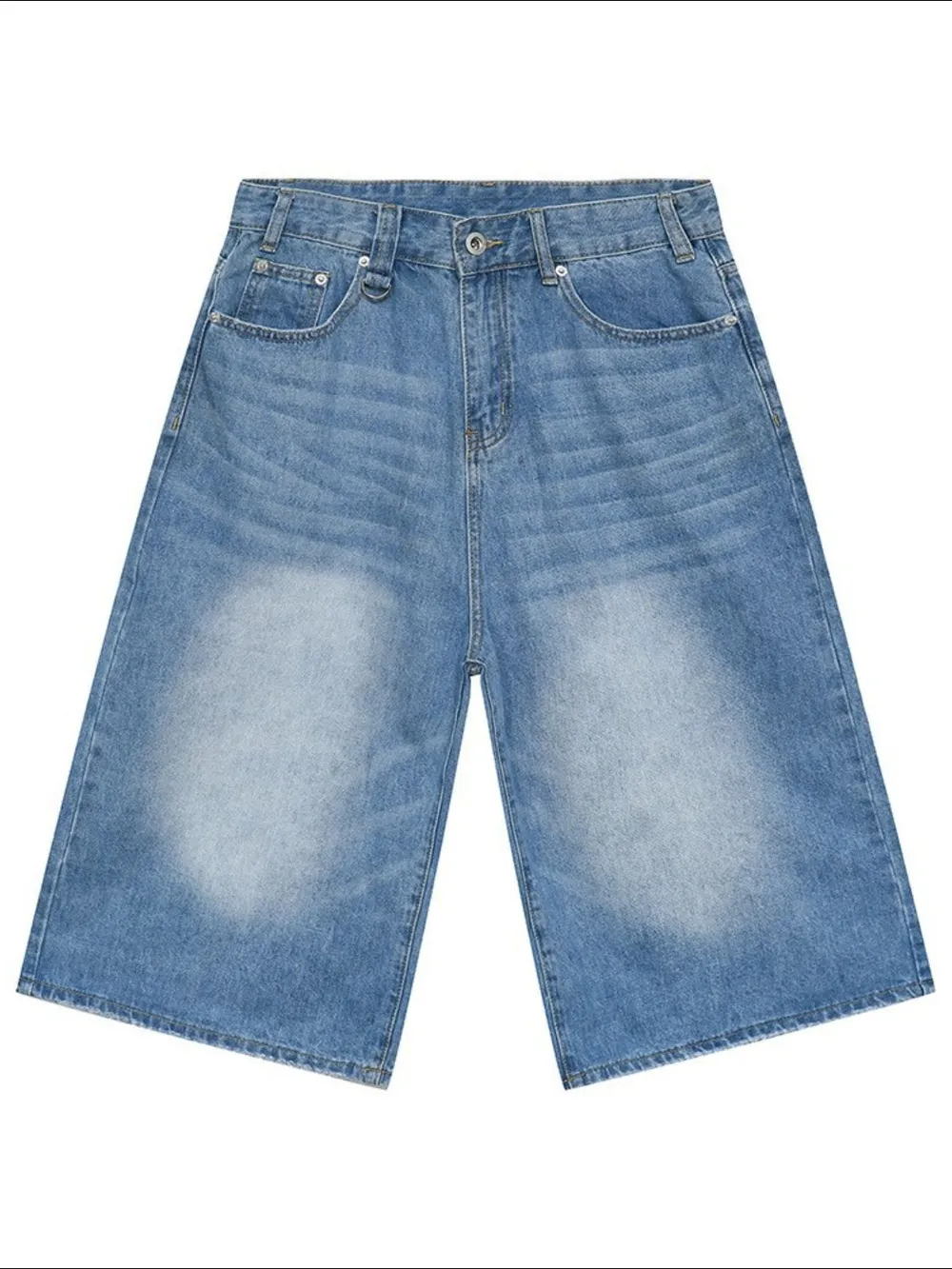 Wide Leg Cropped Jeans, image 9