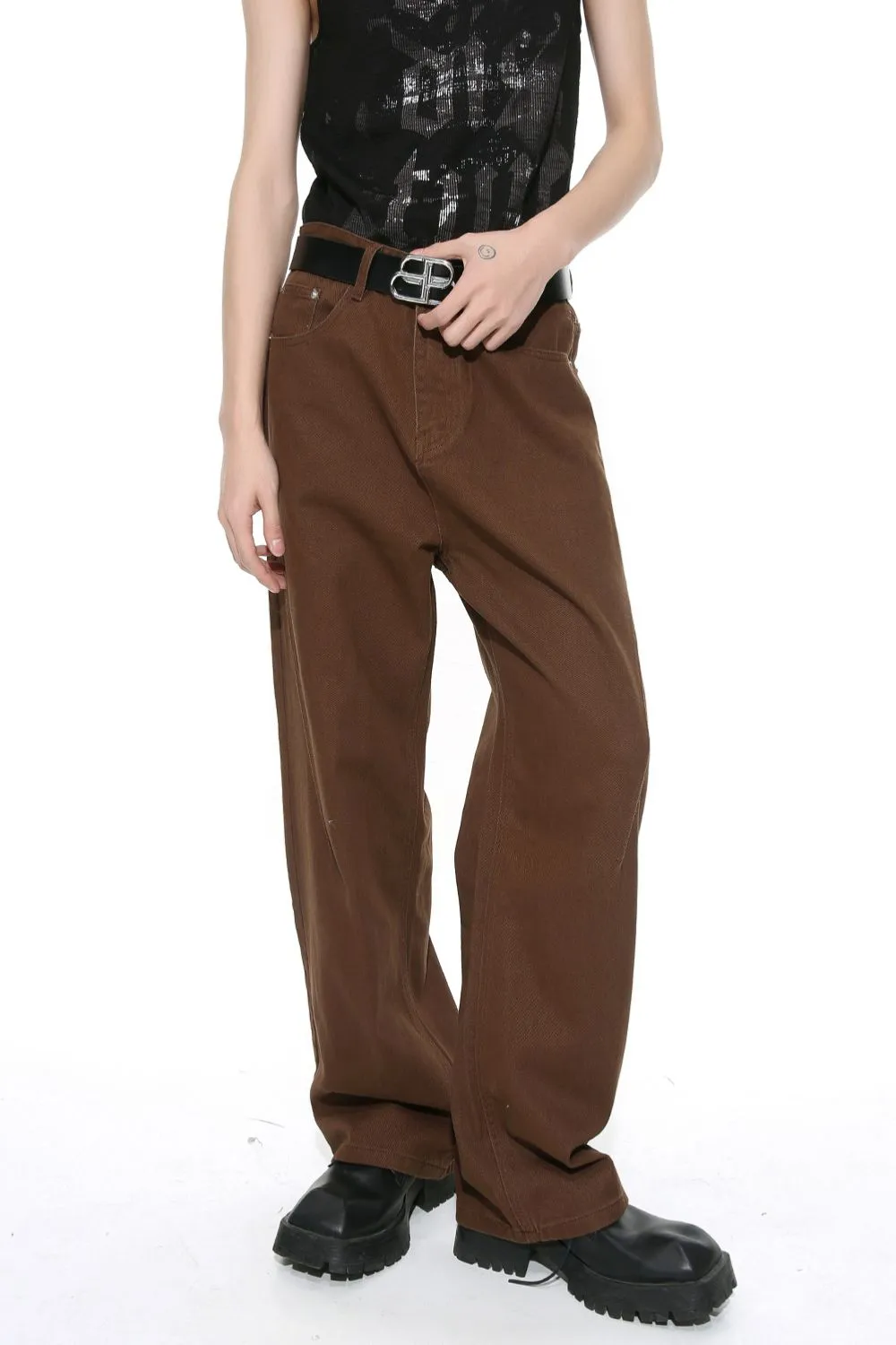 Men's Mid-Rise Straight-Leg Jeans, image 5