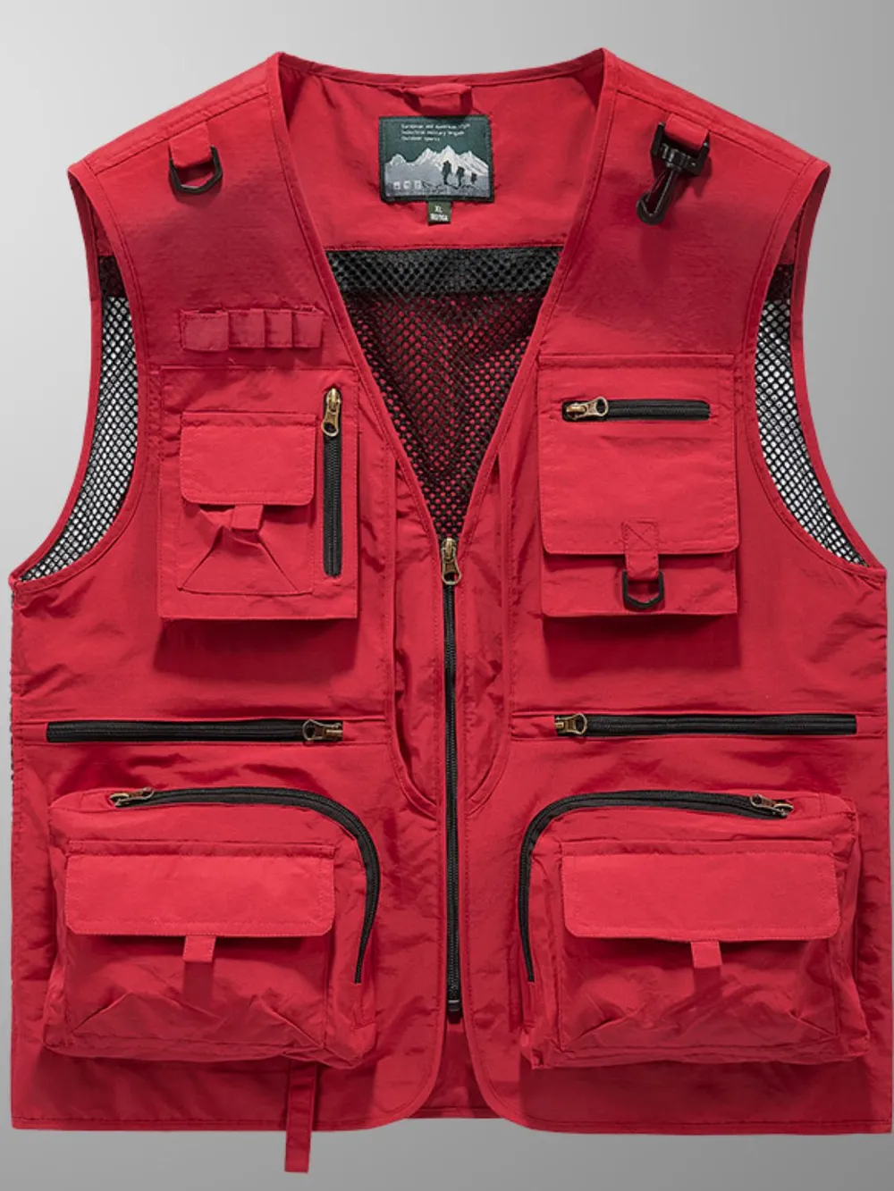 Men's Full Size Zip Up Vest Plus Size, image 4