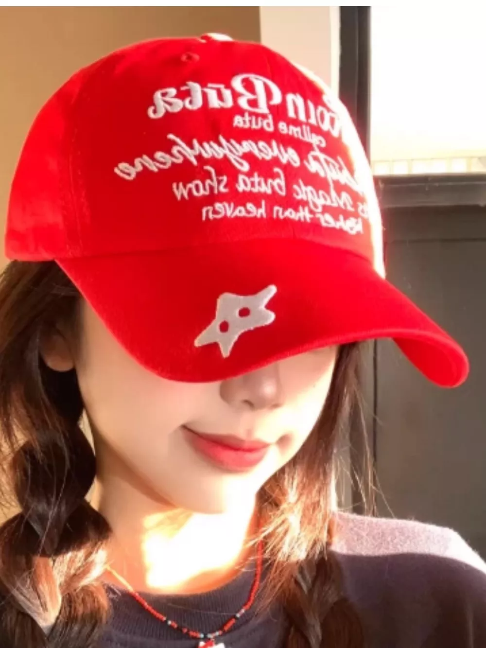 Embroidered Letter Baseball Cap, image 4