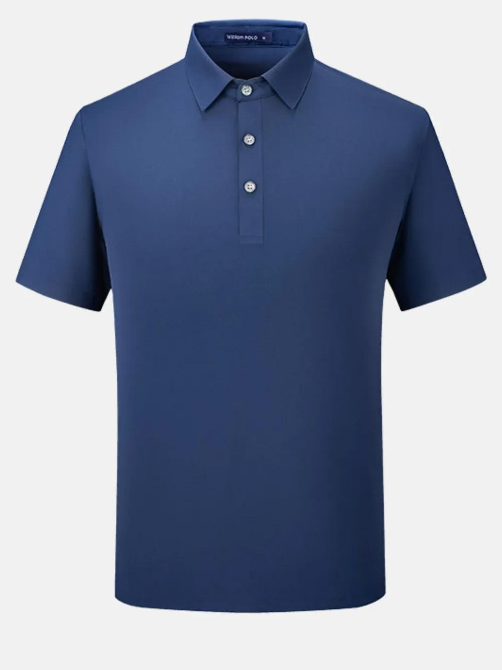 Men's Plus Size Collared Neck Short Sleeve Polo, image 3