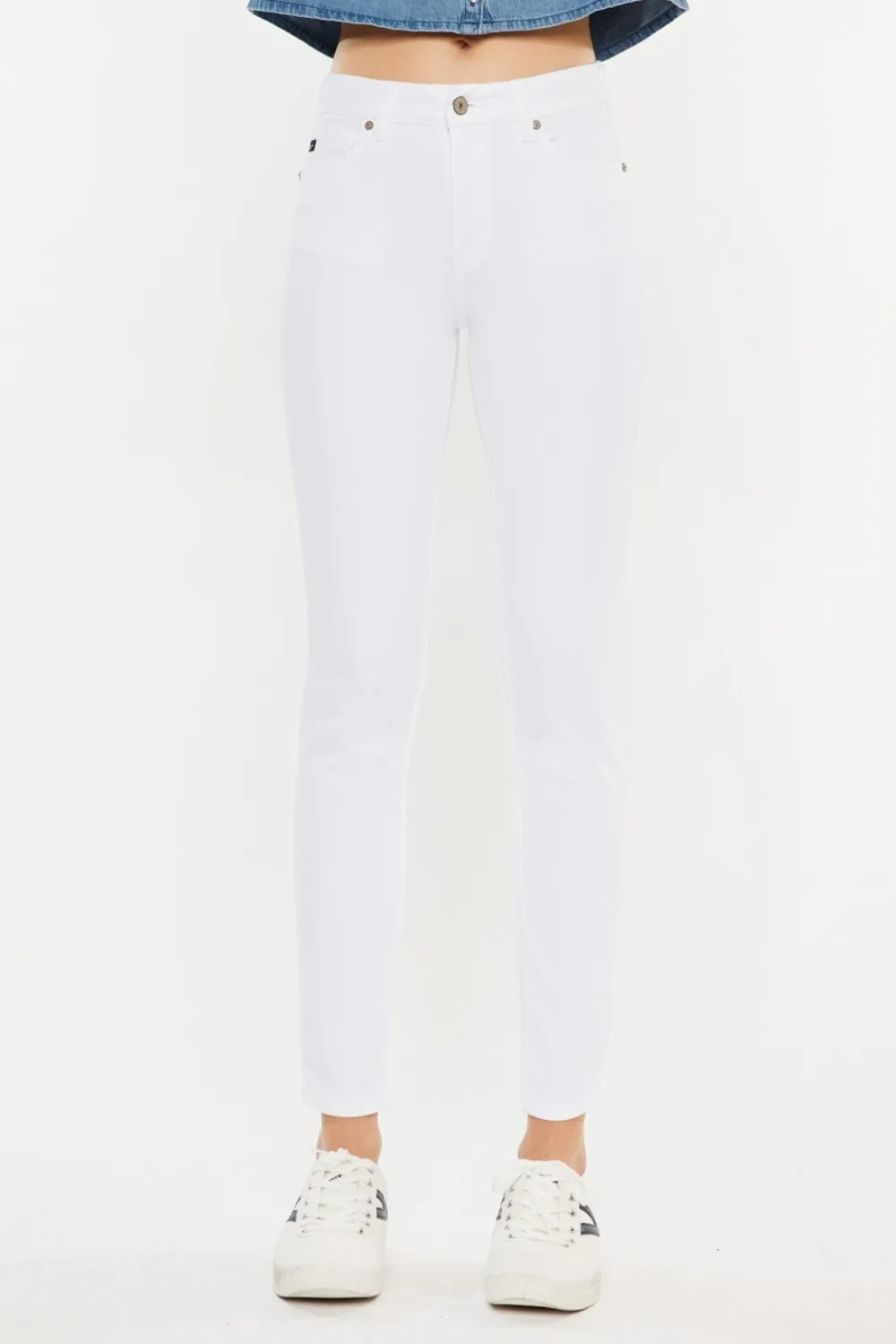 High Rise Ankle Skinny Jeans, image 8