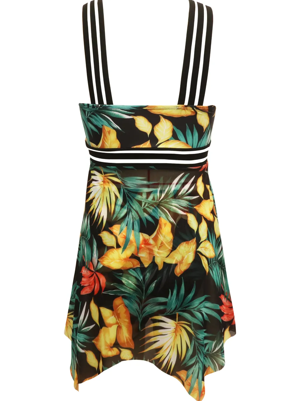 Cutout Printed Two-Piece Swim Set, image 7