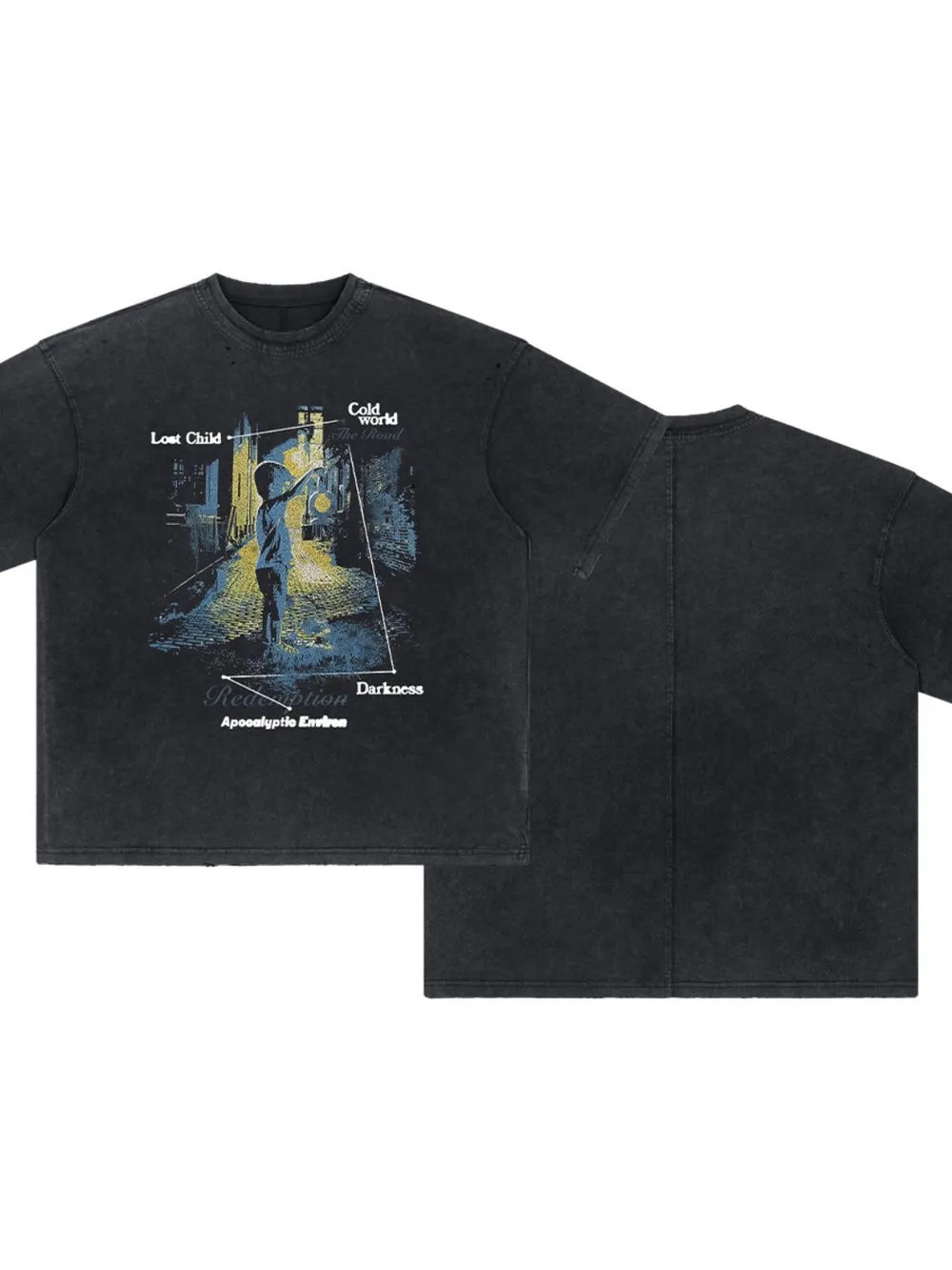 Men's Graphic Round Neck Half Sleeve T-Shirt, image 6