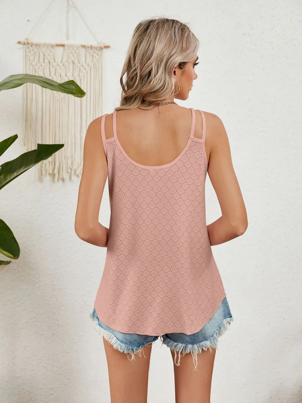 Cutout Eyelet Tank, image 23