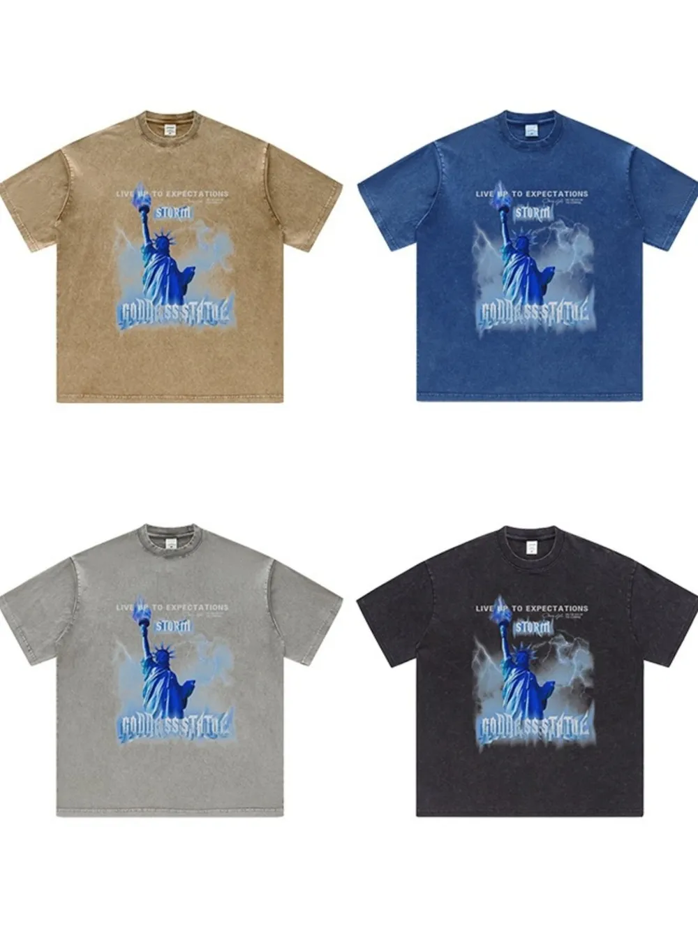 Men's Graphic Round Neck Short Sleeve T-Shirt, image 5