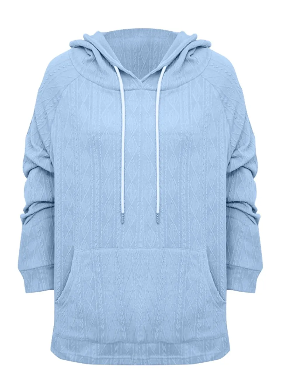 Full Size Drawstring Long Sleeve Hoodie, image 19