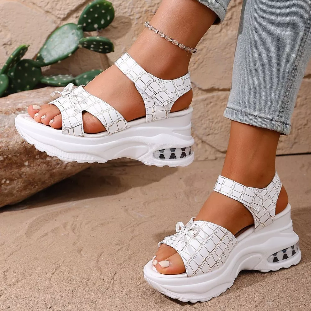 Open Toe Wedge Sandals, image 7