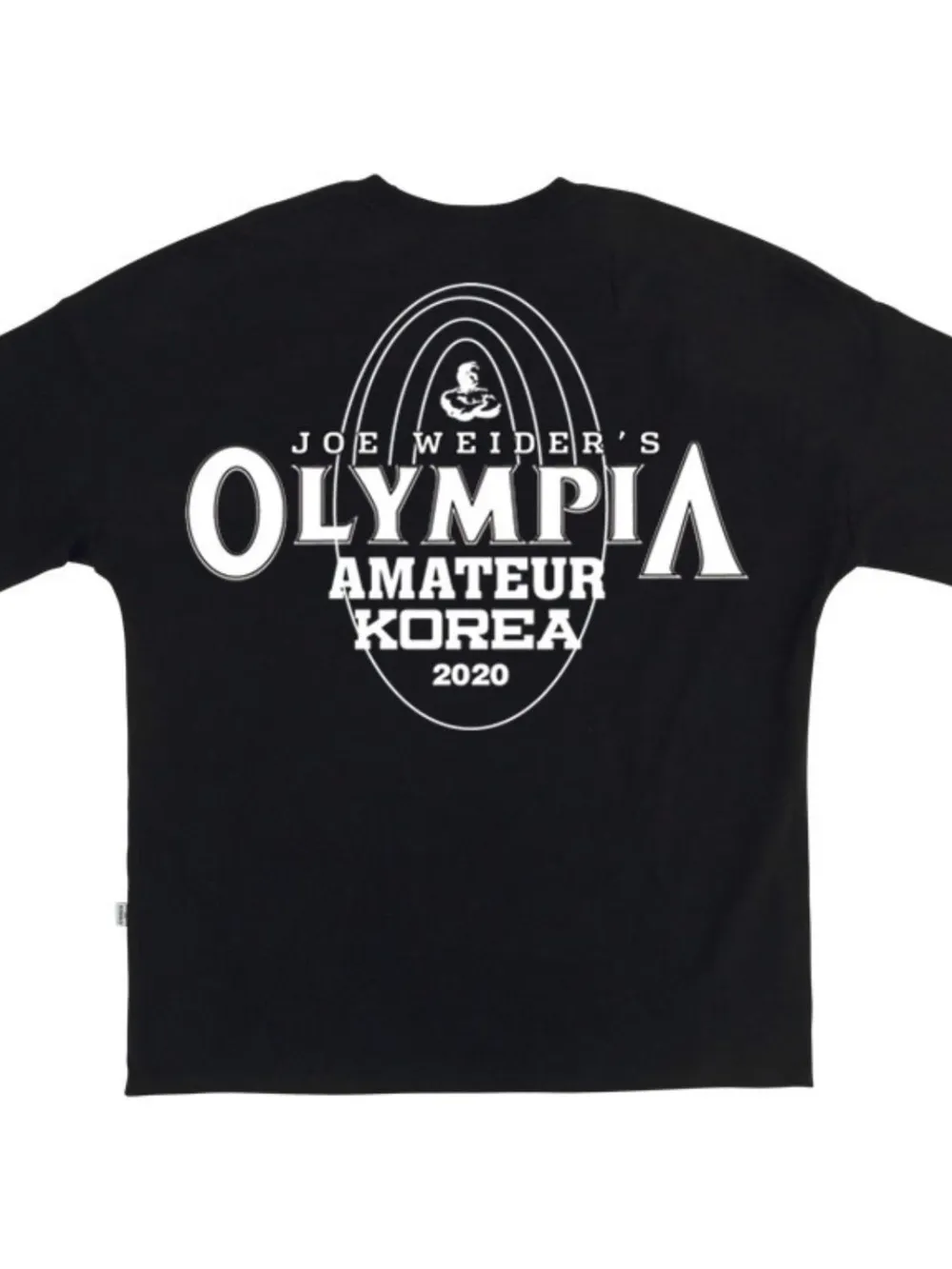 Men's Plus Size Letter Round Neck Short Sleeve T-Shirt, image 4