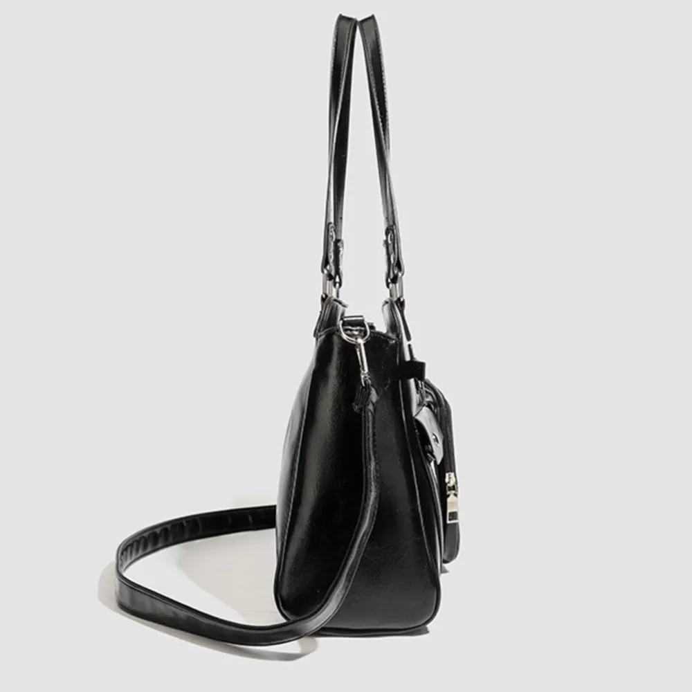 Multi-Pocket Clear Window Shoulder Bag, image 5