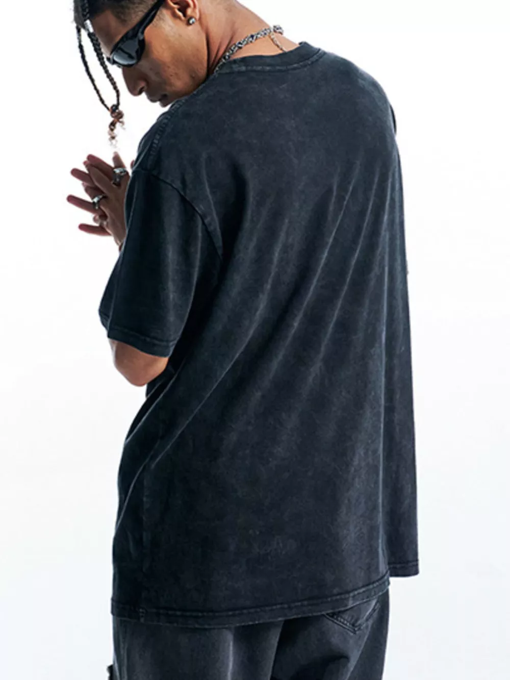 Men's Graphic Round Neck Short Sleeve T-Shirt, image 6
