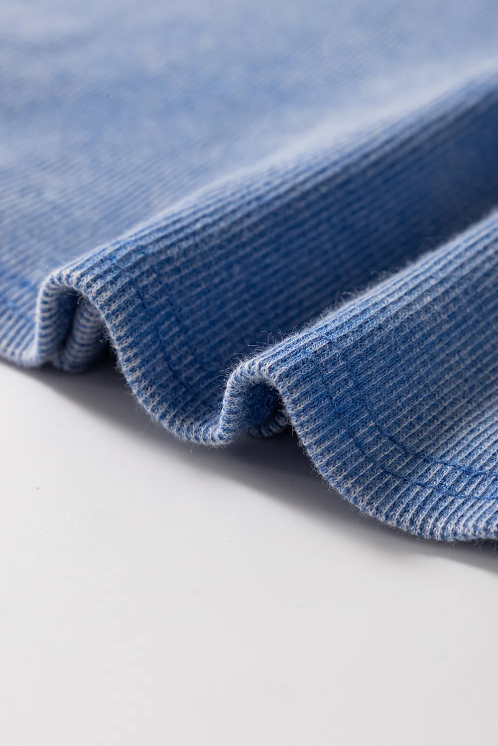 Mineral Wash Ribbed Notch Neck Tank, image 8
