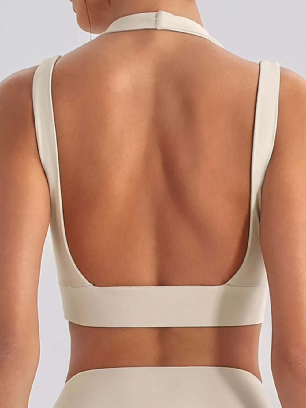 Seamless Criss-Cross V-Neck Tank and Leggings Active Set, image 6
