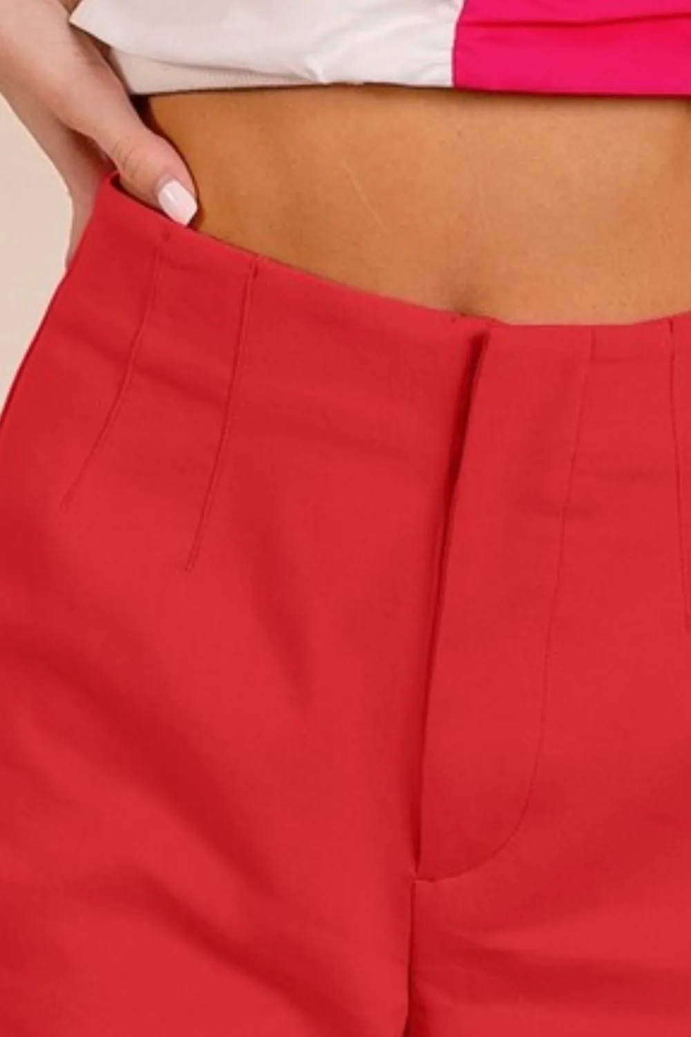 Bandless Tailored Shorts, image 3