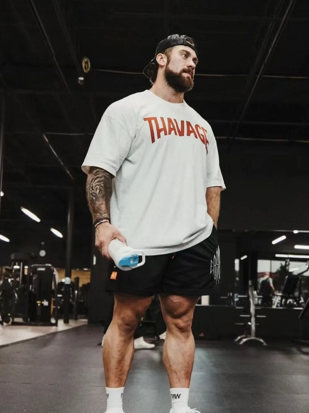 Men's Plus Size Round Neck Half Sleeve T-Shirt, image 6