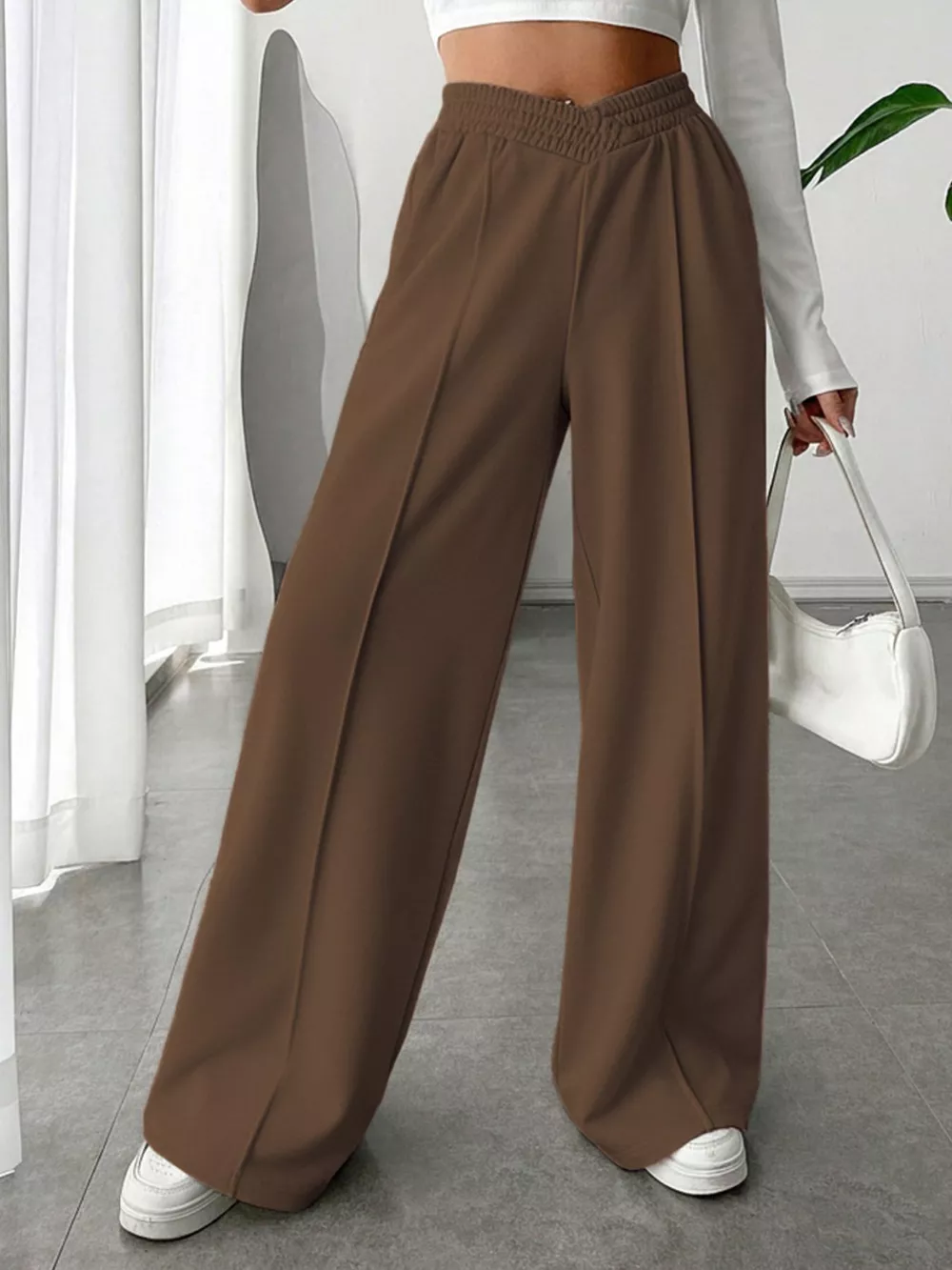 Wide Leg High Waist Pants, image 19