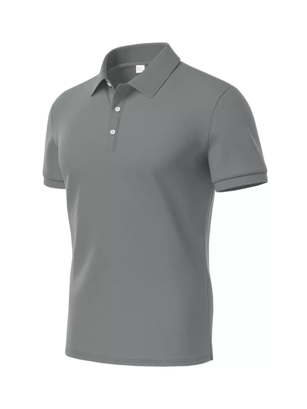 Men's Full Size Slim-Fit Short Sleeve Polo Plus Size, image 9