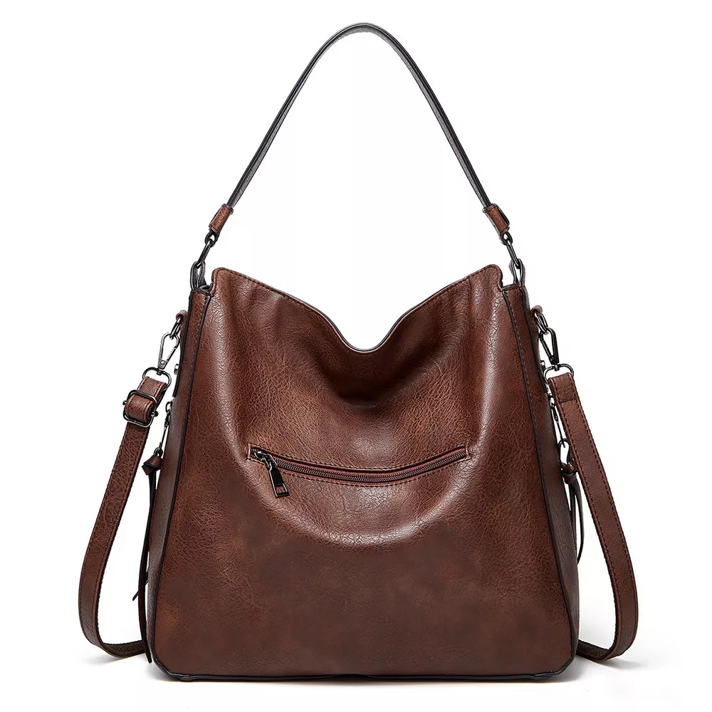 PU Leather Hobo Handbag, image 6