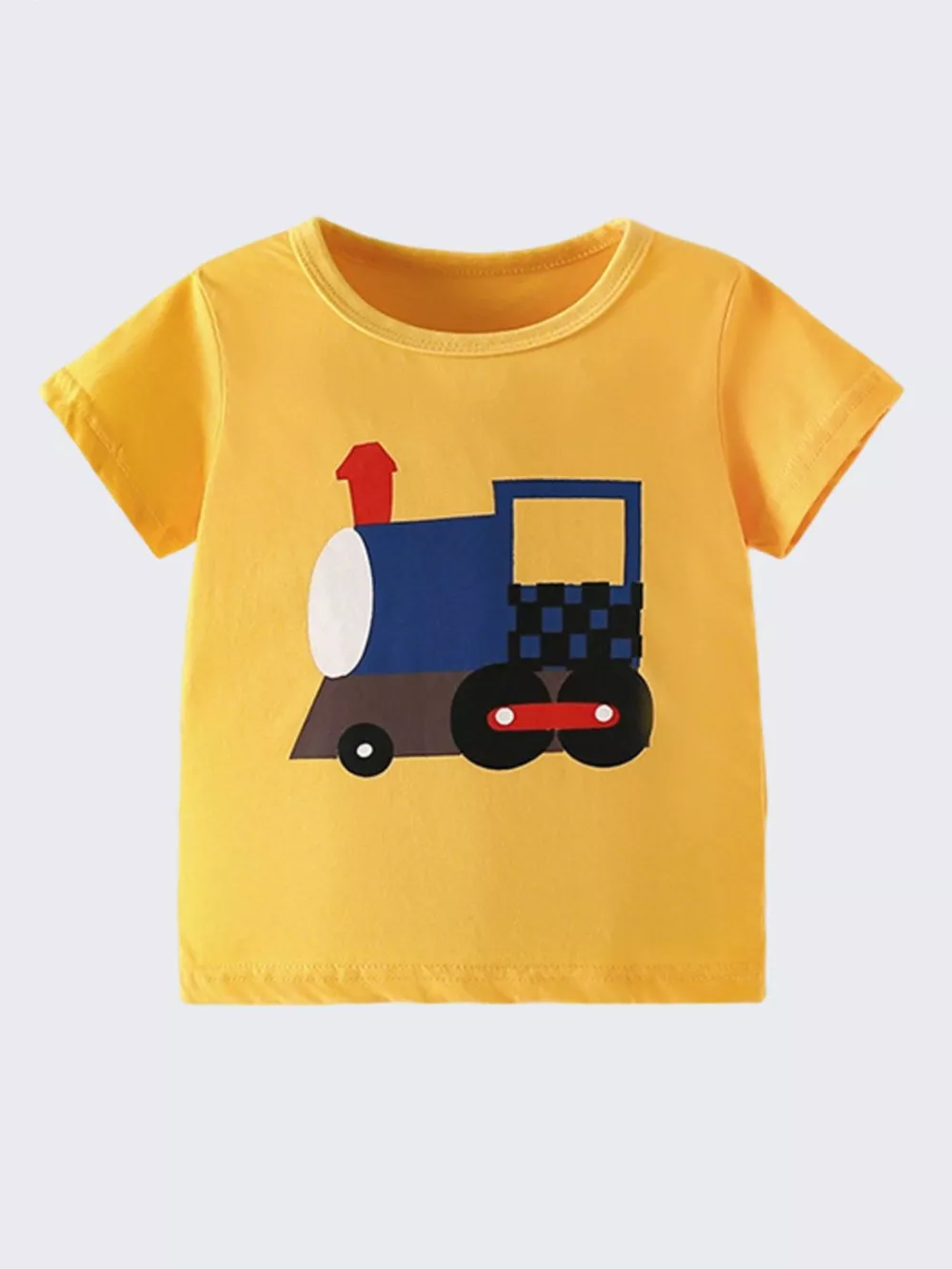Children's Train Graphic Short Sleeve T-Shirt, image 2