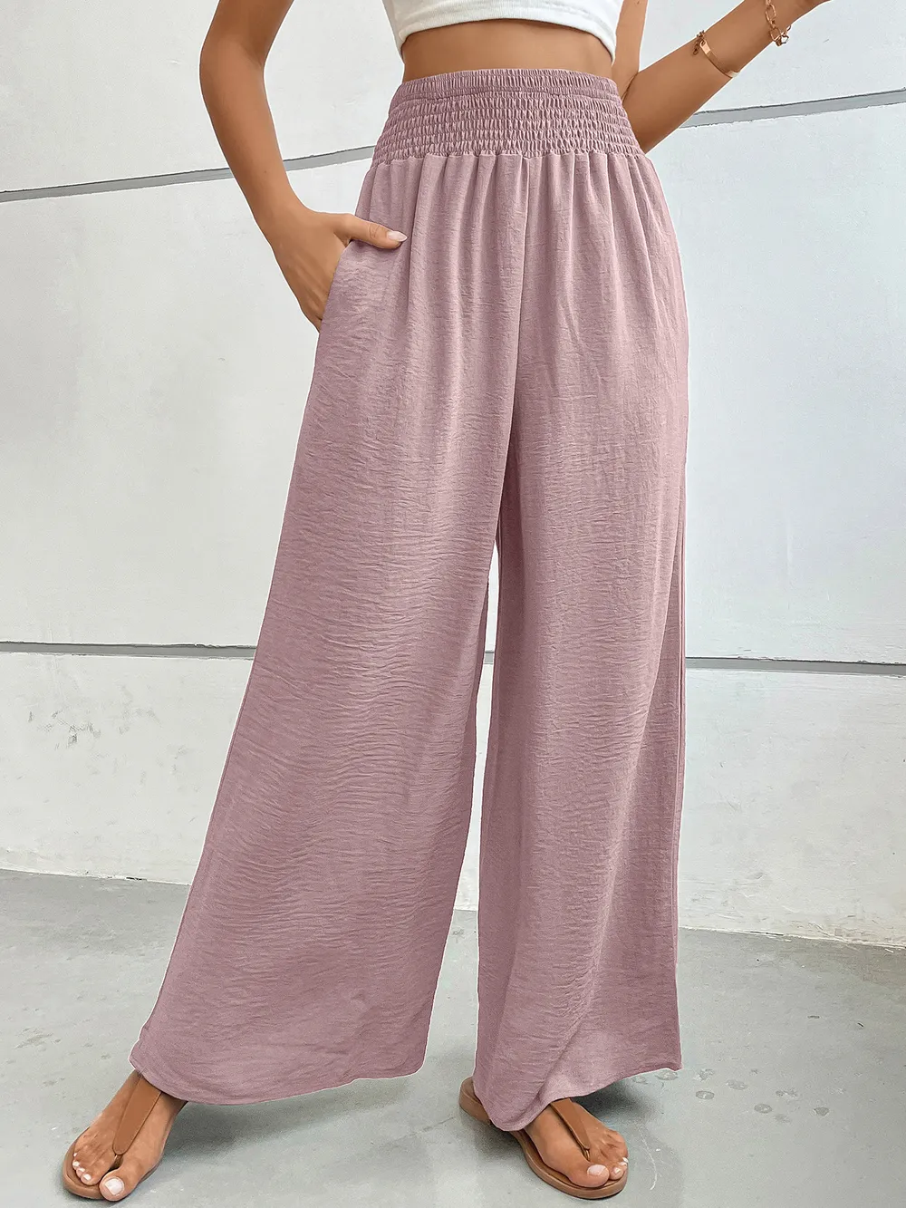 High-Waisted Wide Leg Pants, image 18