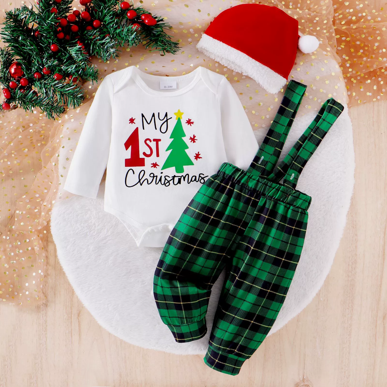 Children's My First Christmas Outfit Set, image 5