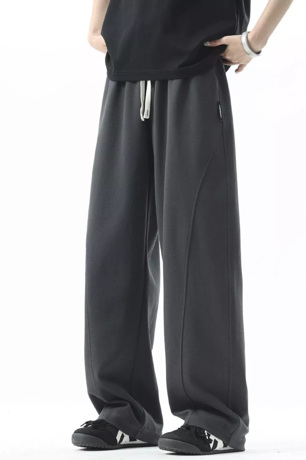Men's Plus Size Casual Loose Fit Sweatpants, image 3