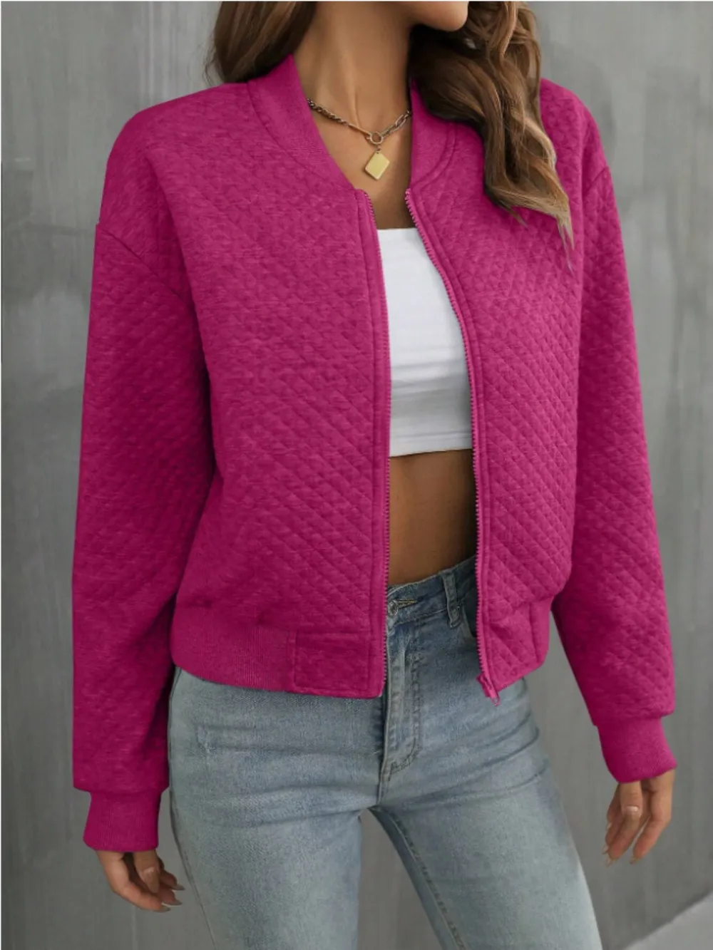 Zip Up Long Sleeve Jacket, image 20