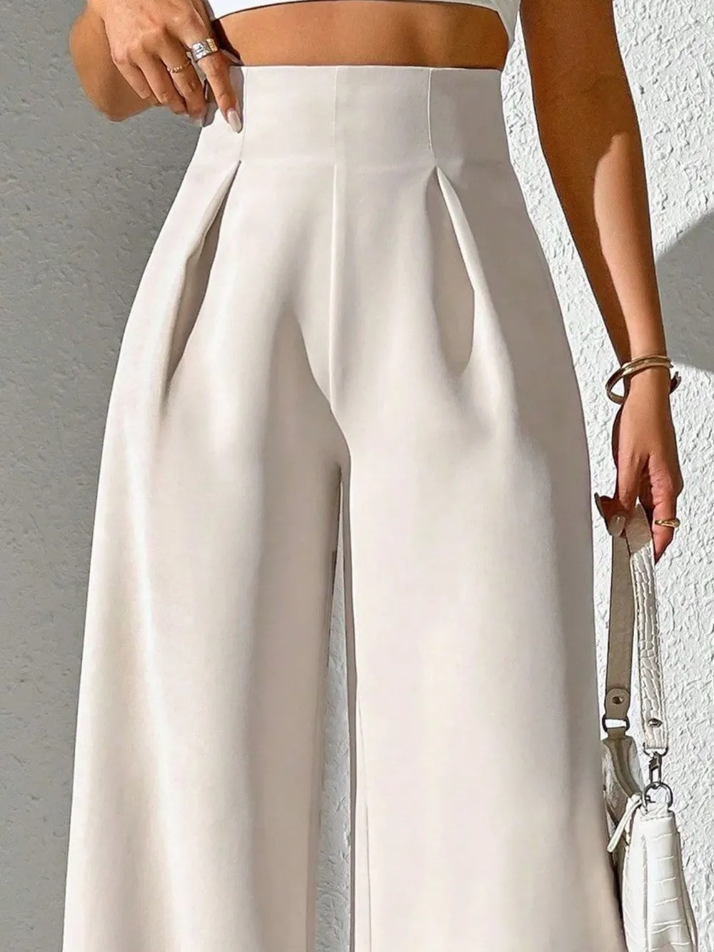 Wide Leg High Waist Pants, image 10